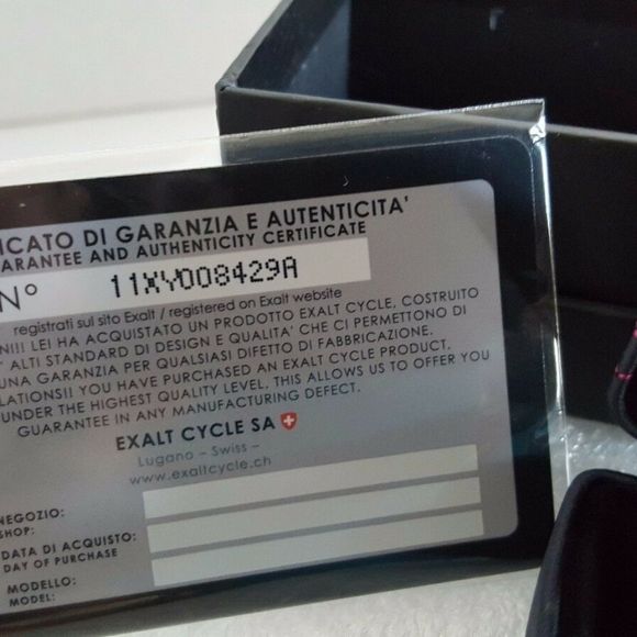 Exalt Cycle Exaustro Eyeglass Frame Case Authentic - Picture 8 of 8